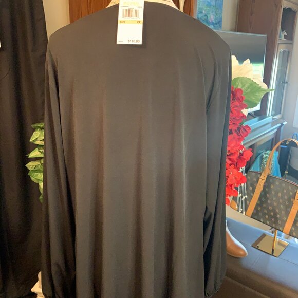 Michael Kors Blouse (NWT) 2X - Picture 3 of 11